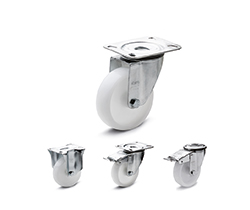 RE.F8-N-Monolithic castor wheels with steel bracket